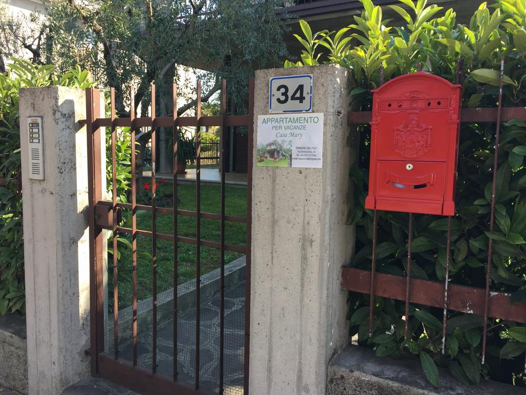 Casa Mary Due - Trilocale Con Giardino Privato A Due Passi Dal Lago 西尔米奥奈 外观 照片
